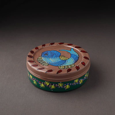  Gond Handpainted Stainless Steel Casserole 