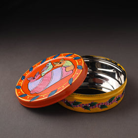  Gond Handpainted Stainless Steel Casserole 