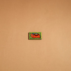 Multicolor - gond handpainted wooden fridge magnet 36