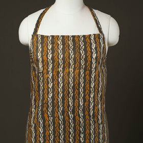 Multicolor - hand batik cotton apron with pocket 67