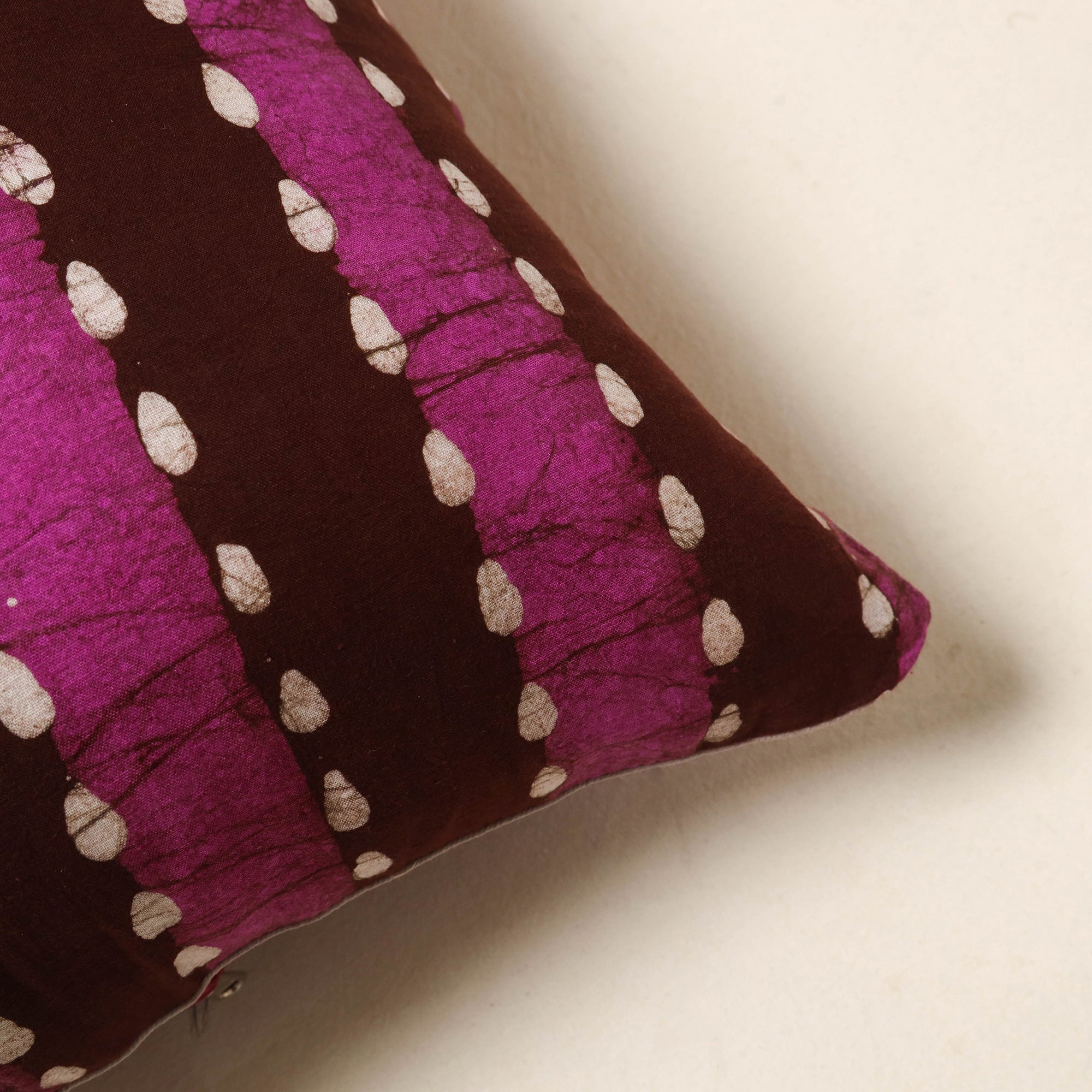 Multicolor - hand batik cotton cushion cover 110