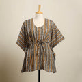 Buy Multicolor Hand Batik Print Cotton Kaftan