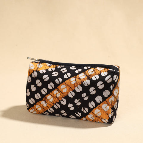  Hand Batik Printed Cotton Toiletry Pouch 02 