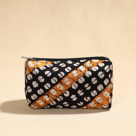 Hand Batik Printed Cotton Toiletry Pouch 02 