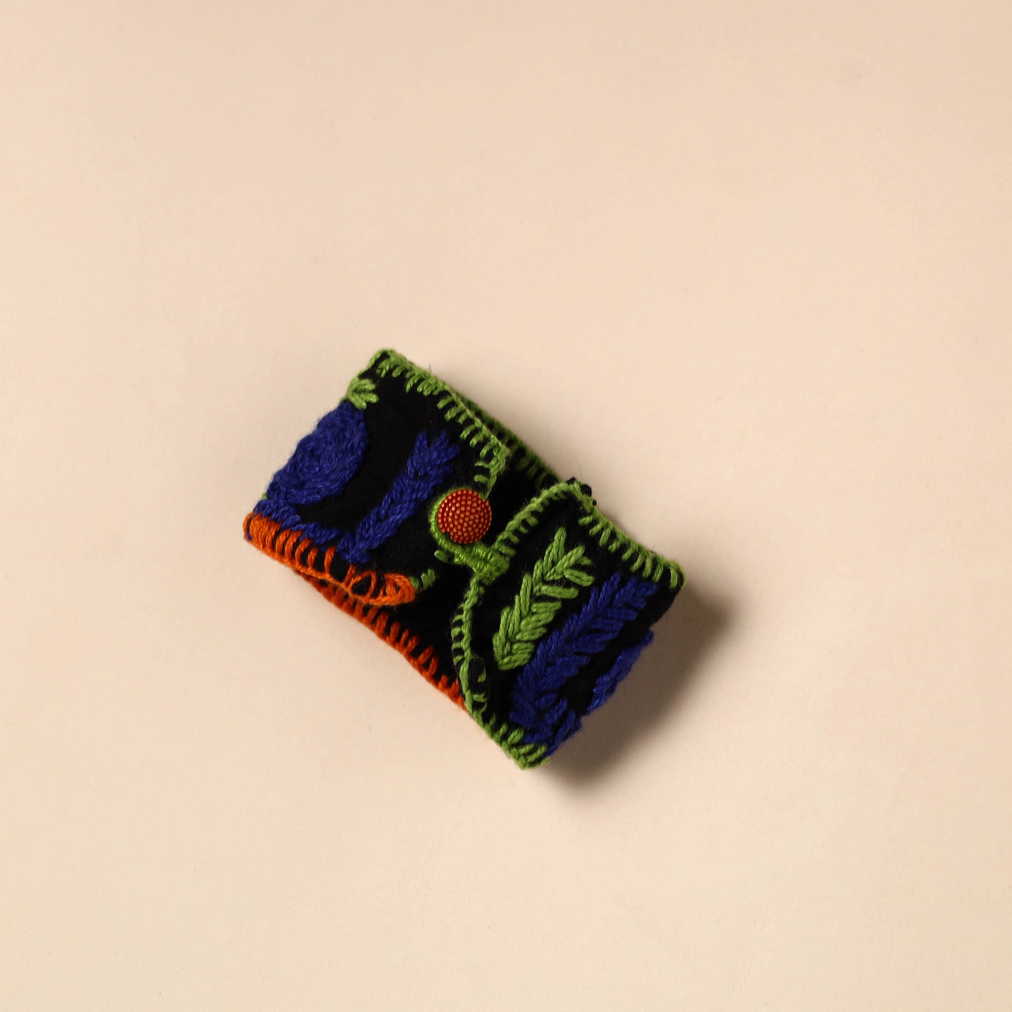 Buy Hand Embroidered Chandi Mati Boho Bracelet