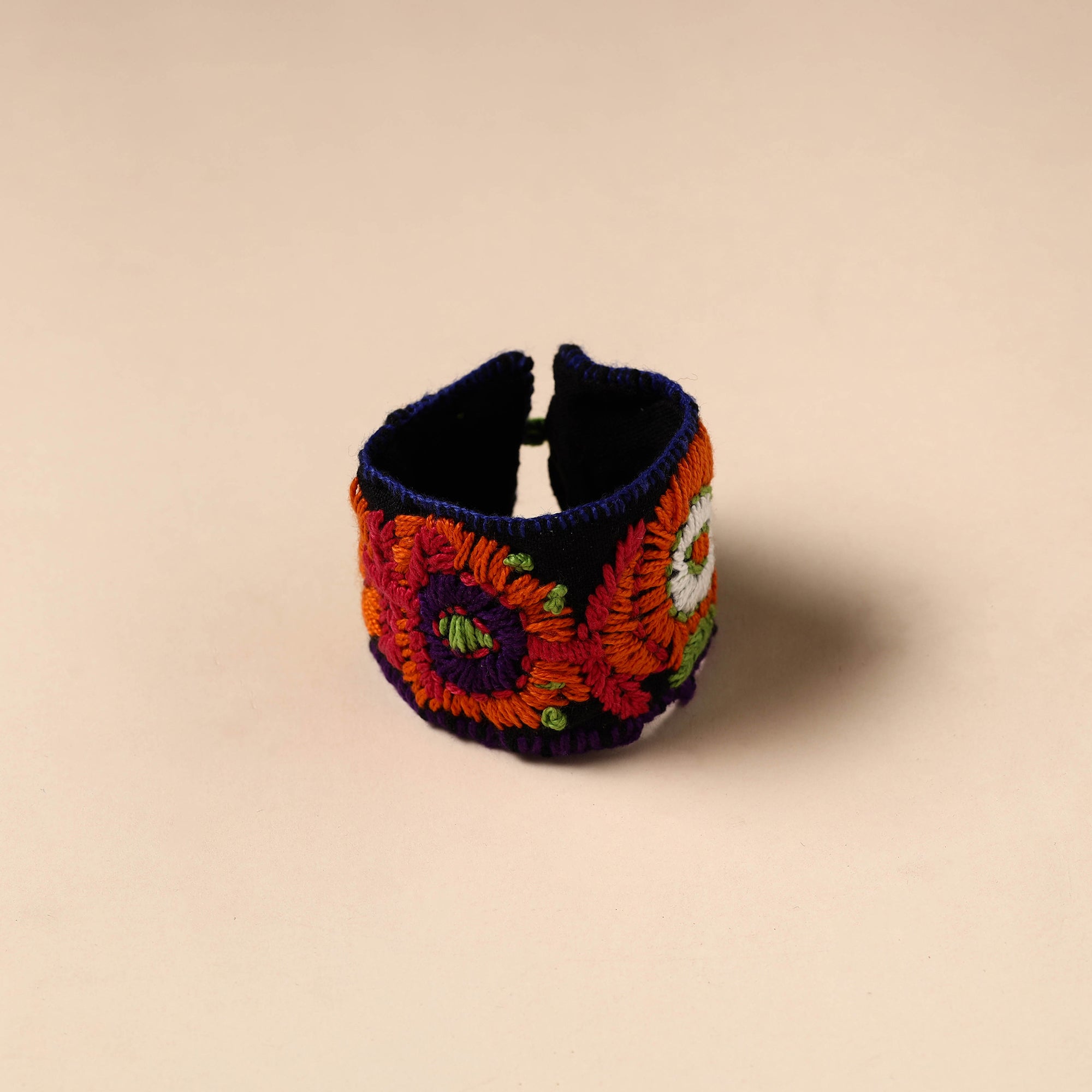 Buy Hand Embroidered Chandi Mati Boho Bracelet