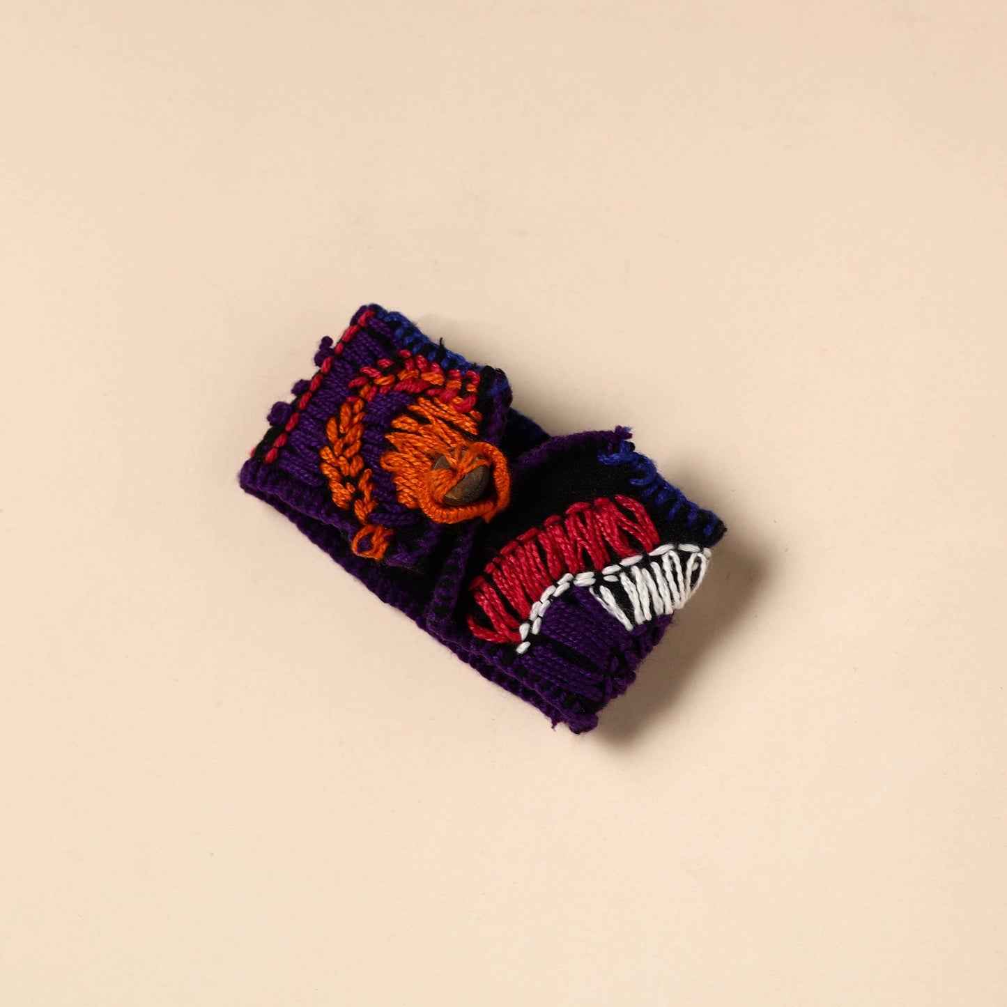 Buy Hand Embroidered Chandi Mati Boho Bracelet