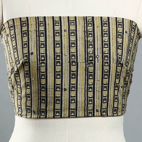 Multicolor - hand embroidered cotton blouse piece 03