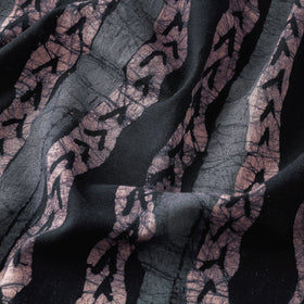 Buy Multicolor Hand Printed Cotton Batik Fabric