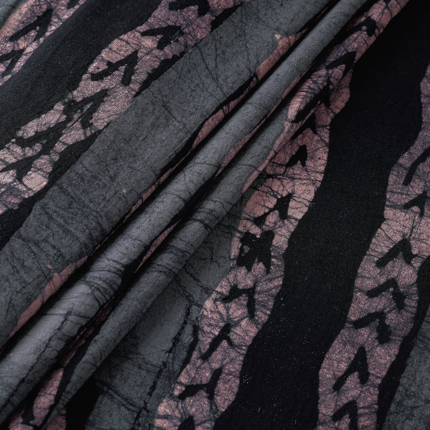 Buy Multicolor Hand Printed Cotton Batik Fabric