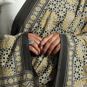 Hand Block Printed Cotton Ajrakh Dupatta