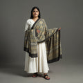 Hand Block Printed Cotton Ajrakh Dupatta