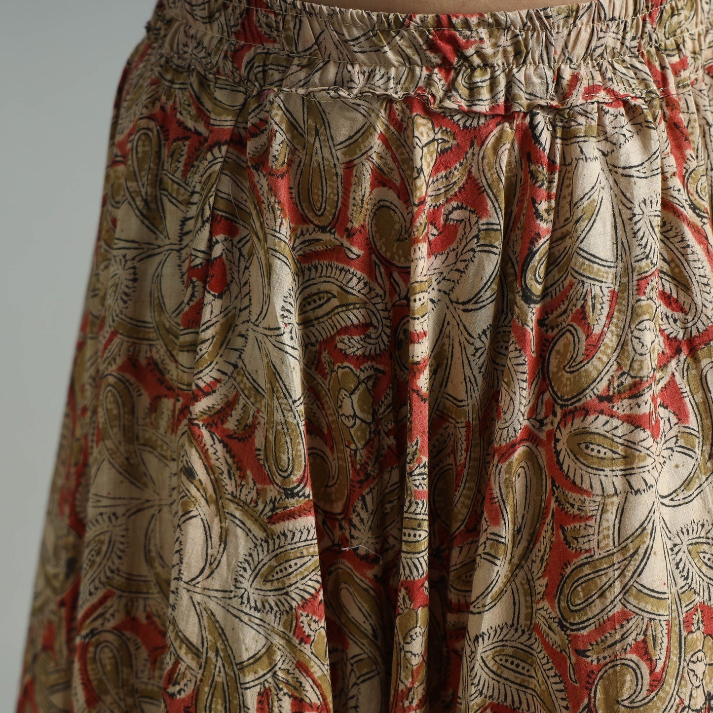 Shop Pure Cotton Kalamkari Skirt 