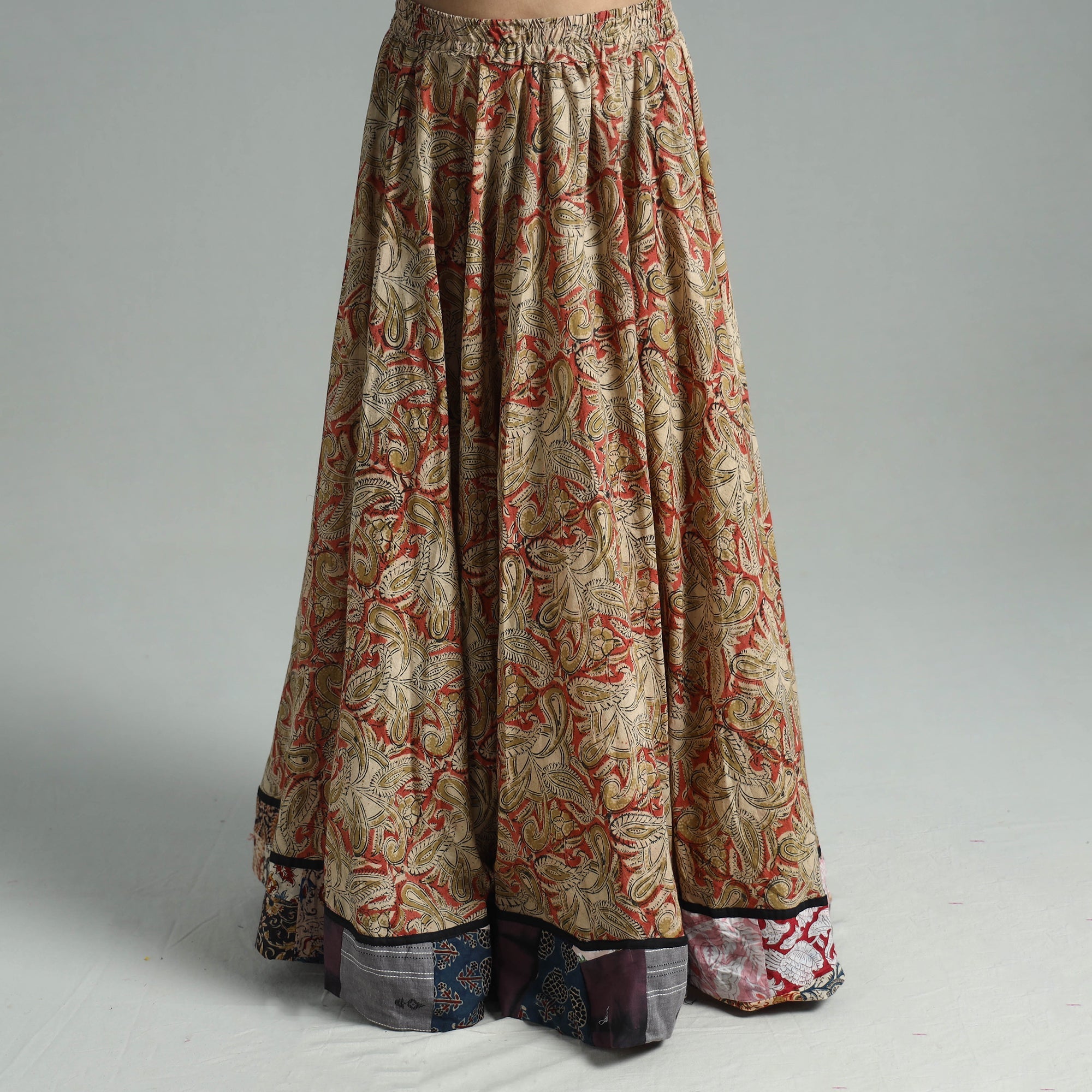 Shop Pure Cotton Kalamkari Skirt 