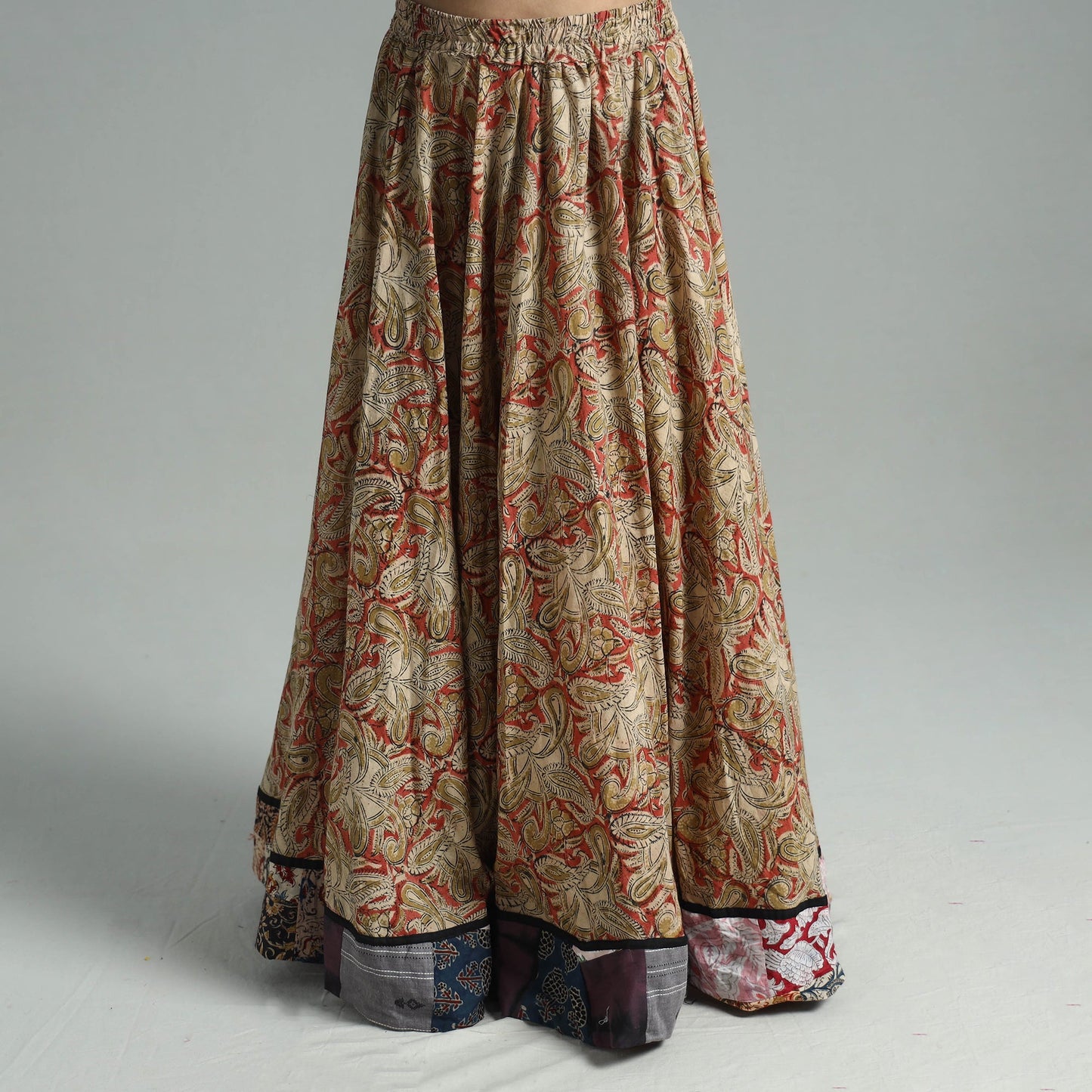 Shop Pure Cotton Kalamkari Skirt 