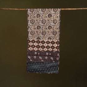 Hand-stitched cotton patchwork stole 09 - handcrafted