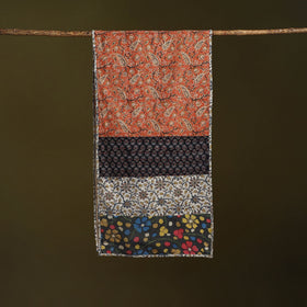 Hand-stitched cotton patchwork stole 10 - handcrafted