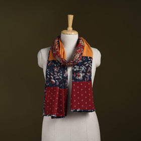 Hand-stitched cotton patchwork stole 11 - handcrafted