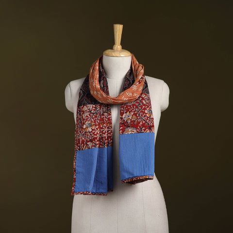 Hand-stitched cotton patchwork stole 30 - handcrafted