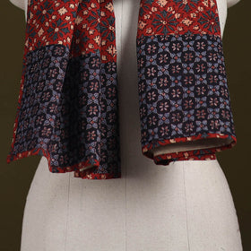 Hand-stitched cotton patchwork stole 31 - handcrafted