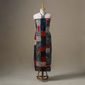 Multicolour Hand-Stitched Mosaic Cotton Kurta Material