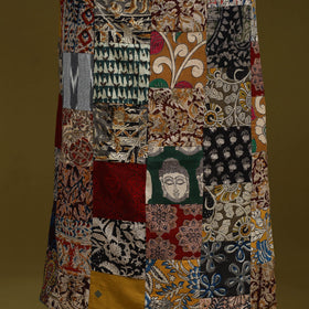 Hand-stitched mosaic cotton unstitched kurta material