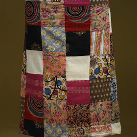 Hand-stitched mosaic cotton unstitched kurta material