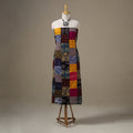 Multicolour Hand-Stitched Mosaic Cotton Kurta Material