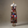 Multicolour Hand-Stitched Mosaic Cotton Kurta Material