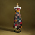 Hand-stitched mosaic cotton unstitched kurta material (3m)