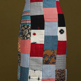 Hand-stitched mosaic cotton unstitched kurta material