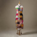 Multicolour Hand-Stitched Mosaic Cotton Kurta Material