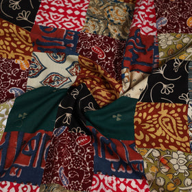 Hand-stitched mosaic cotton unstitched kurta material