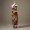 Multicolour Hand-Stitched Mosaic Cotton Kurta Material