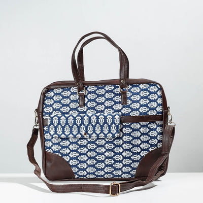  Handcrafted Block Printed Laptop Bag 