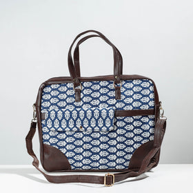  Handcrafted Block Printed Laptop Bag 