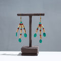 Buy Handcrafted Bamboo Latkan Earrings with Beads Online at iTokri.com