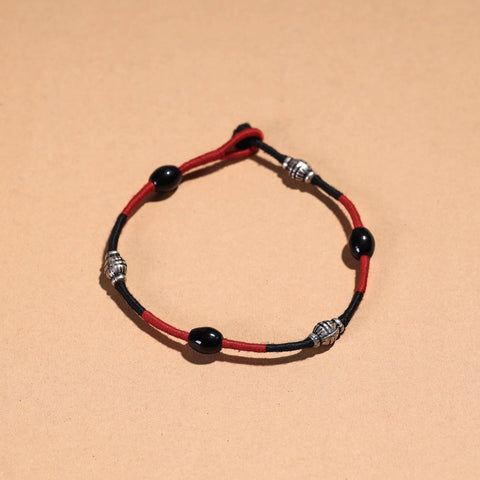  Handcrafted Beads & Thread Work Patwa Anklet