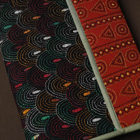 Multicolor Handcrafted Bengal Kantha Work File Folder