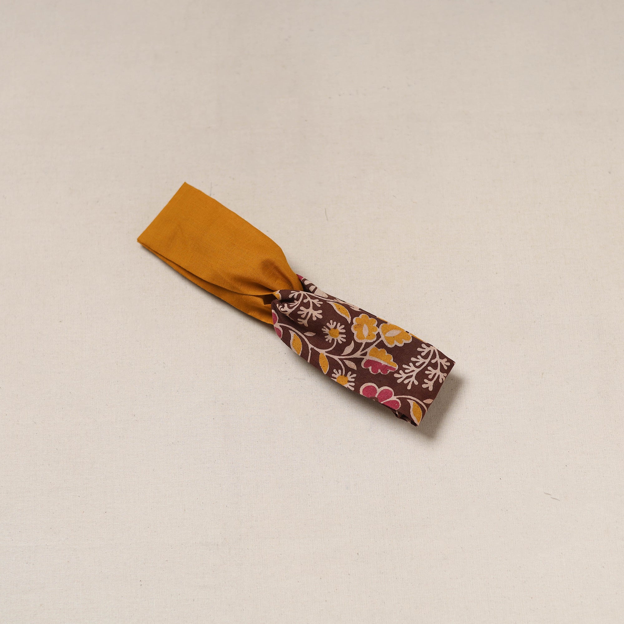 Handcrafted cotton elastic headband 03