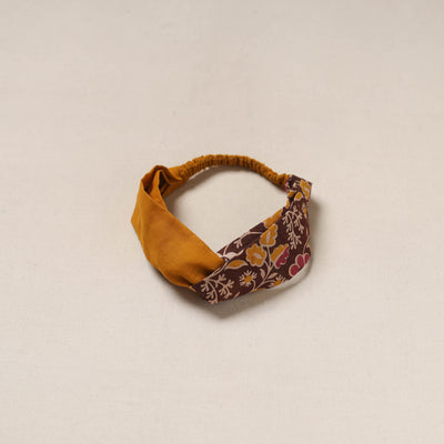 Handcrafted cotton elastic headband 03