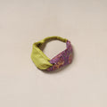 Handcrafted cotton elastic headband 05