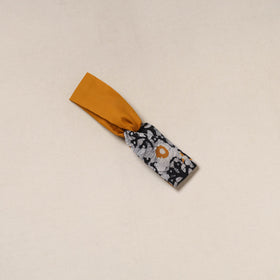 Handcrafted cotton elastic headband 07