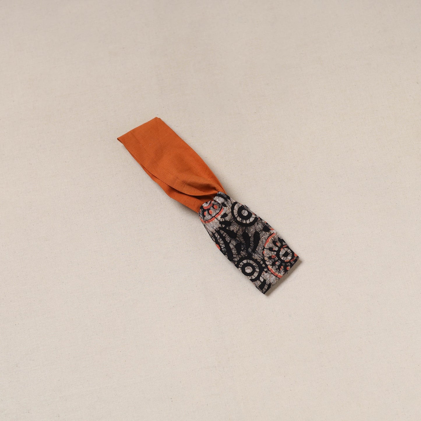 Handcrafted cotton elastic headband 08