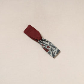 Handcrafted cotton elastic headband 09