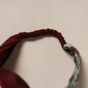 Handcrafted cotton elastic headband 09