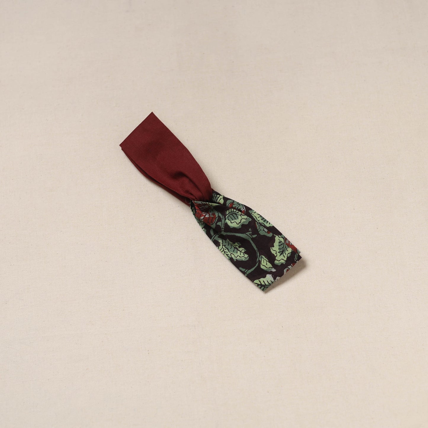 Handcrafted cotton elastic headband 12