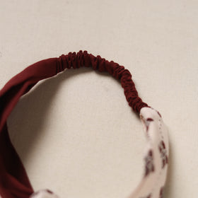 Handcrafted cotton elastic headband 13