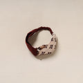 Handcrafted cotton elastic headband 13