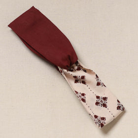 Handcrafted cotton elastic headband 13